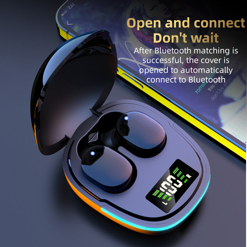 G9S Bluetooth 5.1 Wireless Earphones Digital Display TWS Touch Waterproof Music Gaming Headsets with LED Breathing Light G9S Bluetooth 5.1 Wireless Earphones Digital Display TWS Touch Waterproof Music Gaming Headsets with LED Breathing Light